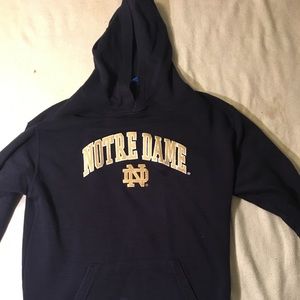 Men's Notre Dame hoodie (small)